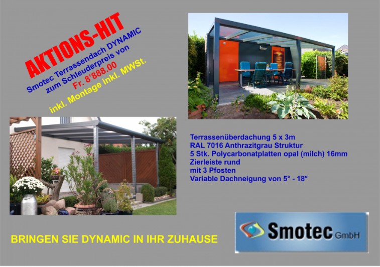 aktion Terrassendach