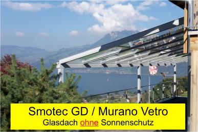 Das Vetro Dach ist ein hochwertiges Glasdachsystem 