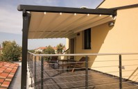 Stoff Pergola