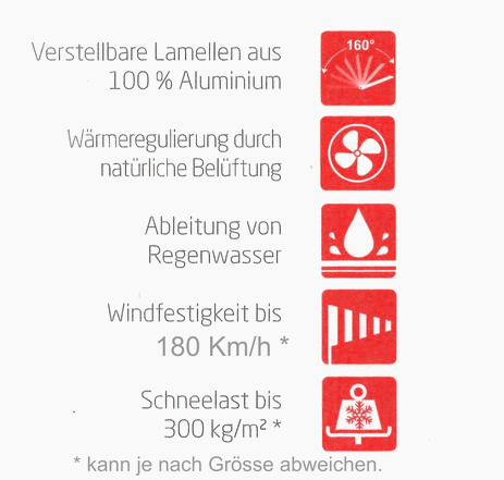 Smotec GmbH Lamellen-Pergola Vorteile